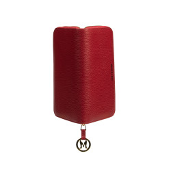 Damen-Geldbörse 200g glatt rot