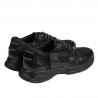 Herren Sportschuhe 966 schwarz kombiniert