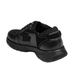 Herren Sportschuhe 966 schwarz kombiniert