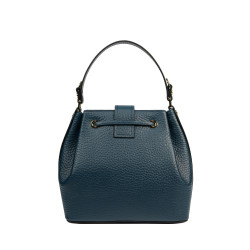 Damentasche Schultertasche 018g blau Elefant