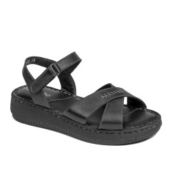 Damensandalen 5102 Schwarz