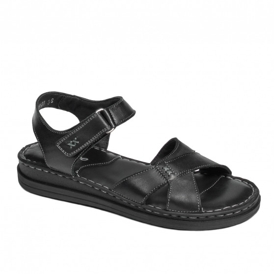 Damensandalen 5103 Schwarz