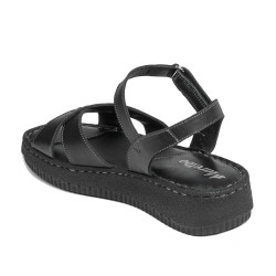 Damensandalen 5102 Schwarz
