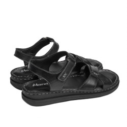 Damensandalen 5103 Schwarz