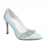 Damen elegante Schuhe 1300 Babyblau