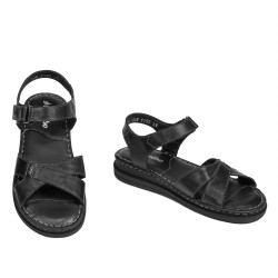 Damensandalen 5103 Schwarz