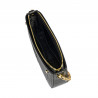 Schultertasche Damen 024g biz schwarz