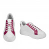 Damen-Sneaker 6073 weiß+fuchsia