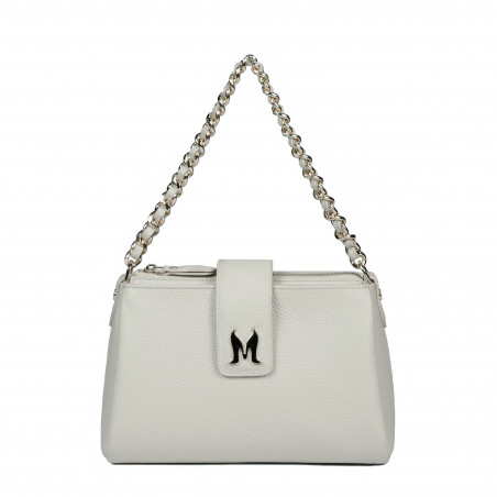 Damentasche Schultertasche 003g Panna