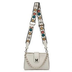 Damentasche Schultertasche 003g Panna