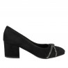 Elegante Damenschuhe 1336 Antilopenschwarz