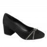 Elegante Damenschuhe 1336 Antilopenschwarz