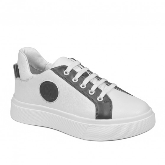 Damen Sportschuhe 6073 weiß+grau Damen Sportschuhe 6073 weiß+grau