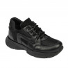 Jugendsportschuhe 8001 schwarz kombiniert