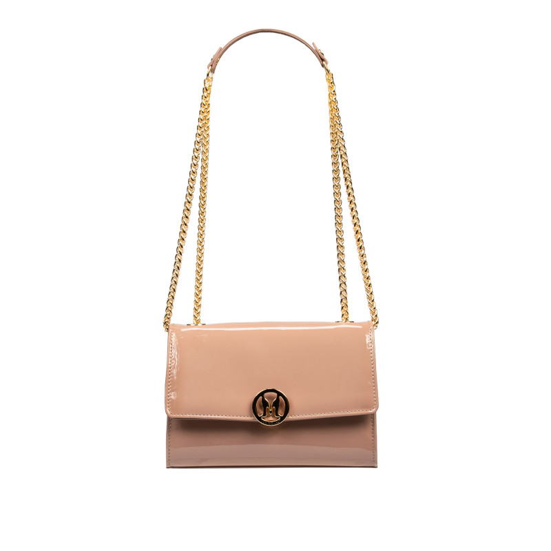 Damentasche Schultertasche 013g Lack Nude