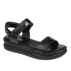 Damensandalen 5105 schwarz