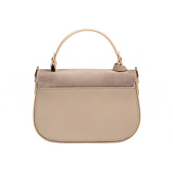 Damentasche 022g taupe kombiniert