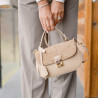 Damengeldbörse Handtasche 022g Beige Latte Kombiniert lifestyle