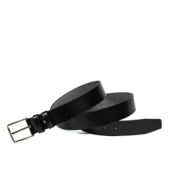Herrengürtel 70b schwarz glänzend