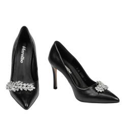 Damen Eleganzschuhe 1300 schwarz