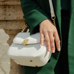 Damen-Umhängetasche 017g weiß lifestyle