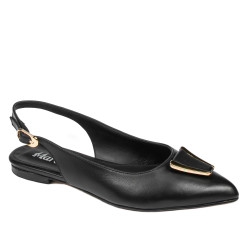 Damen Ballerinas 1333 schwarz