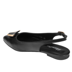 Damen Ballerinas 1333 schwarz