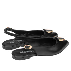 Damen Ballerinas 1333 schwarz