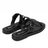 Damensandalen 5091 Schwarz Kaviar