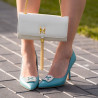 Elegante Damenschuhe 1312 Azurro lifestyle