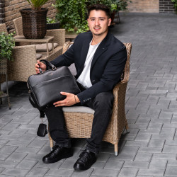 Herren Freizeitschuhe/Sportschuhe 970-1 schwarz lifestyle