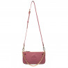Umhängetasche Damen 024g biz rosa Himbeere