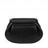 Damentasche Schultertasche 027g 01 schwarz