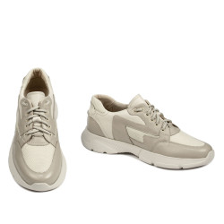 Herren-Sportschuhe 966 beige kombiniert