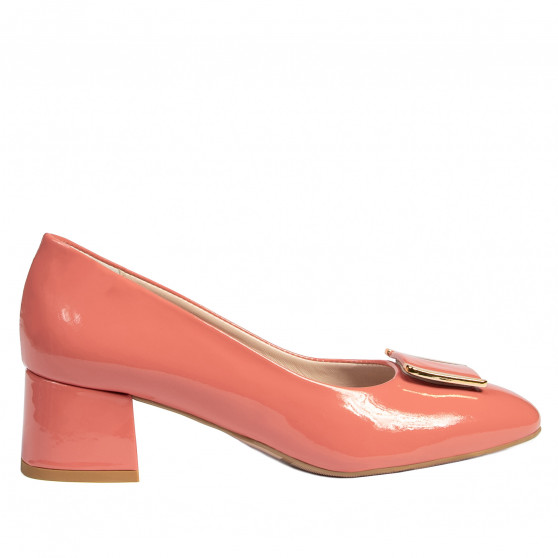 Elegante Damenschuhe 1321 Lack Lachsfarben Elegante Damenschuhe 1321 Lack Lachsfarben
