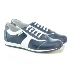 Damensportschuhe 191 indigo+weiß
