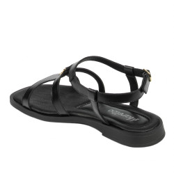 Damensandalen 5104 schwarz
