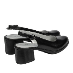 Damensandalen 6075 schwarz