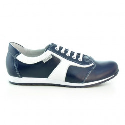 Damensportschuhe 191 indigo+weiß