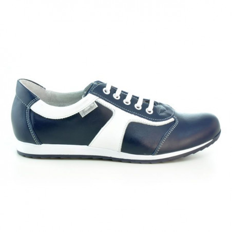 Damensportschuhe 191 indigo+weiß
