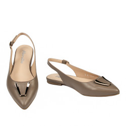 Damen-Ballerinas 1333 Cappuccino