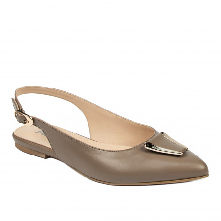 Damen-Ballerinas 1333 Cappuccino