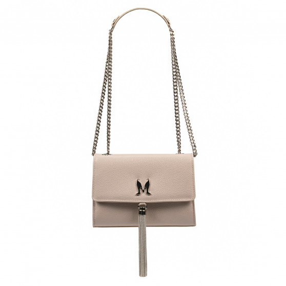 Damentasche zum Umhängen 009g 01 Beige Kaviar