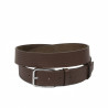 Herren Gürtel 70b gepresst braun