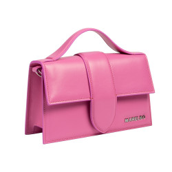 Damentasche über die Schulter 028g 01 pink fuchsia