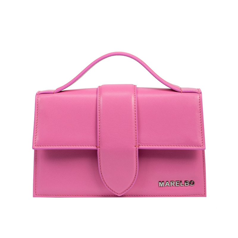 Damentasche über die Schulter 028g 01 pink fuchsia