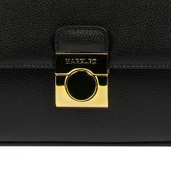Damentasche Schultertasche 025g Biz Schwarz