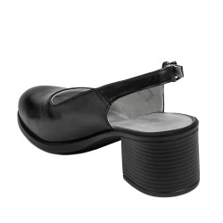 Damensandalen 6075 schwarz