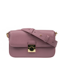 Damen-Schultertasche 025g biz mauve