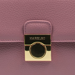 Damen-Schultertasche 025g biz mauve